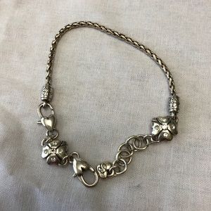 Brighton clover charm bracelet
